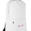 minimalist white backpack with pink aesthetic emojis girlhood by lucys print shop 6 minimalist white backpack with pink aesthetic emojis girlhood by lucys print shop