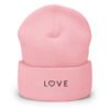'L♡VE' Cuffed Beanie