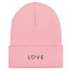 'L♡VE' Cuffed Beanie