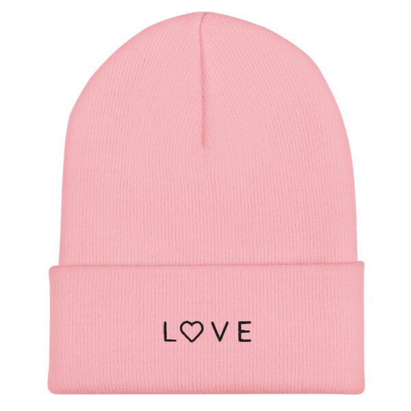 'L♡VE' Cuffed Beanie