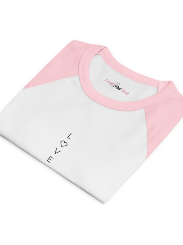 cute aesthetic pink baby tee