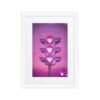 matte-paper-framed-poster-with-mat-in-white-12x16-front-68f8d69c79086.jpg 'Pink Means Love' Framed Wall Art Print