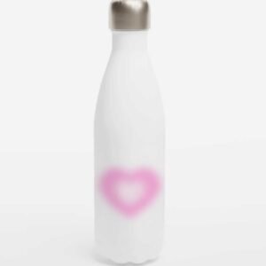 minimalist-aesthetic-white-pink-stainless-steel-water-bottle