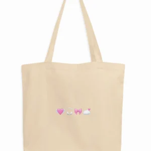pink aesthetic girly girlhood tote bag 2