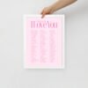 premium-luster-photo-paper-framed-poster-in-white-12x16-front-68f78917c3df4.jpg '99 Ways to say I Love You' Framed Poster
