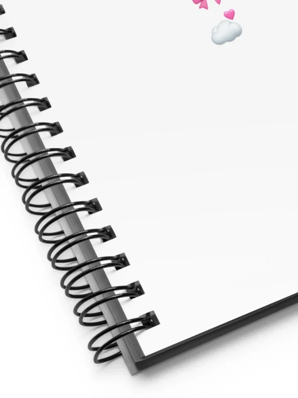 'Girlhood' Dotted Spiral Notebook