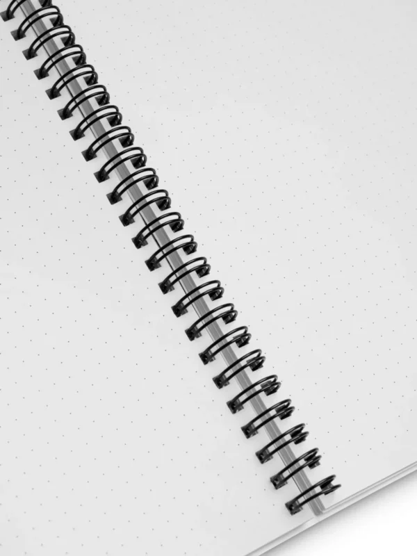 'Girlhood' Dotted Spiral Notebook