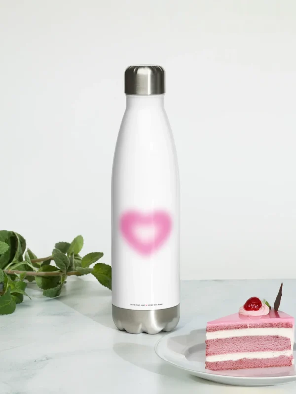 'Aura Heart' Stainless Steel Water Bottle