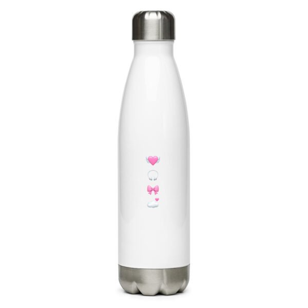 stainless-steel-water-bottle-white-17-oz-front-68ecbbe77afe8.jpg 'Girlhood' Stainless Steel Water Bottle