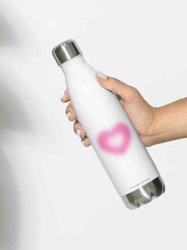 'Aura Heart' Stainless Steel Water Bottle
