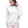 unisex-premium-sweatshirt-white-front-68f0f39dbeba7 'Love is Why' Premium Sweatshirt
