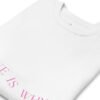 unisex-premium-sweatshirt-white-zoomed-in-68ecd8f9257cc.jpg 'Love is Why' Premium Sweatshirt