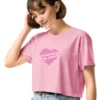 womens-crop-top-bubblegum-left-front-68f26dcb9c672-1536x1536 'Protecting my Peace' Crop Top
