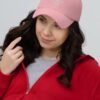 Snow Icon Pink Dad Hat