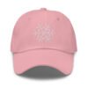 Snow Icon Pink Dad Hat