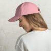 Snow Icon Pink Dad Hat