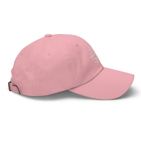 Snow Icon Pink Dad Hat