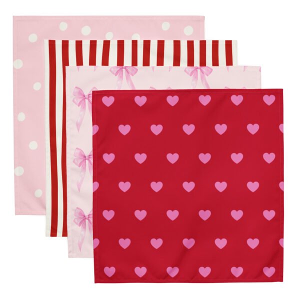 'Love & Joy' Cloth Napkin Set Aesthetic by Lucy Love Shop 'Love & Joy' Cloth Napkin Set Aesthetic by Lucy Love Shop