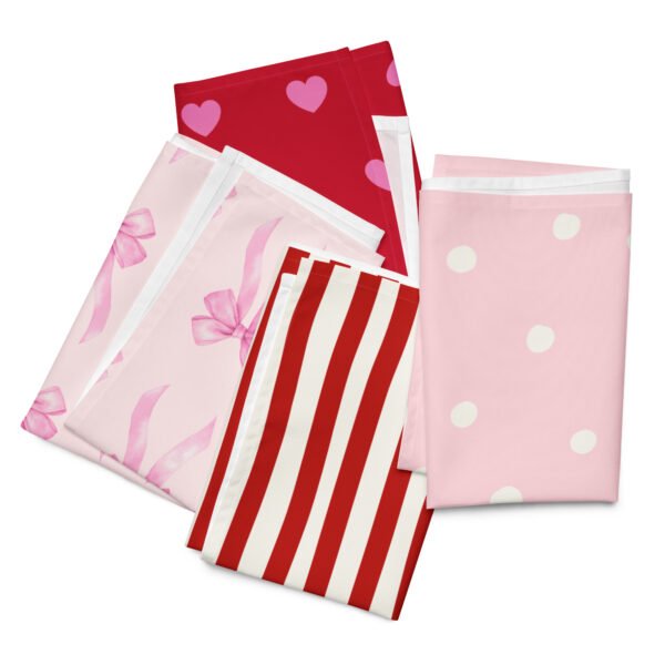 'Love & Joy' Cloth Napkin Set Aesthetic by Lucy Love Shop 'Love & Joy' Cloth Napkin Set Aesthetic by Lucy Love Shop