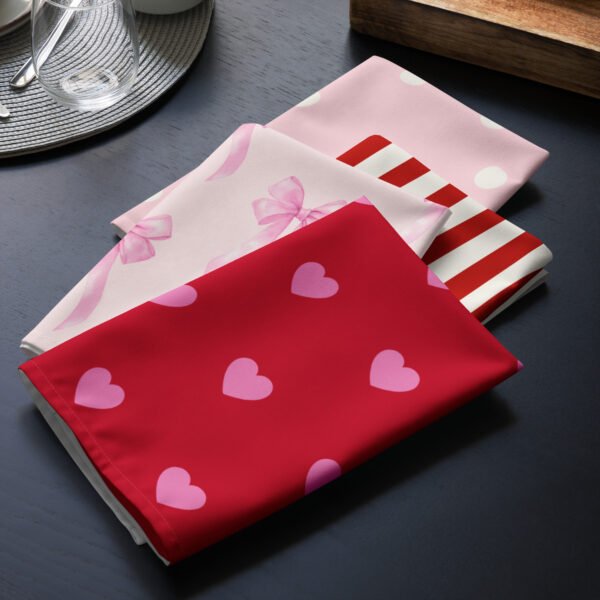 'Love & Joy' Cloth Napkin Set Aesthetic by Lucy Love Shop 'Love & Joy' Cloth Napkin Set Aesthetic by Lucy Love Shop