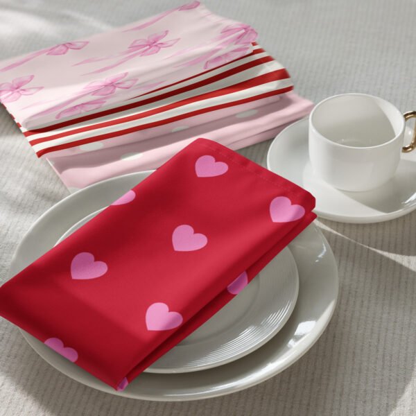 'Love & Joy' Cloth Napkin Set Aesthetic by Lucy Love Shop 'Love & Joy' Cloth Napkin Set Aesthetic by Lucy Love Shop