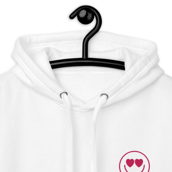 'Heart Eyes' White Hoodie Aesthetic by Lucy Love Shop