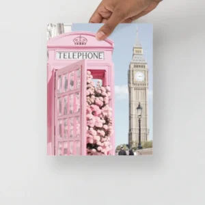 "Telephone Booth" Poster
