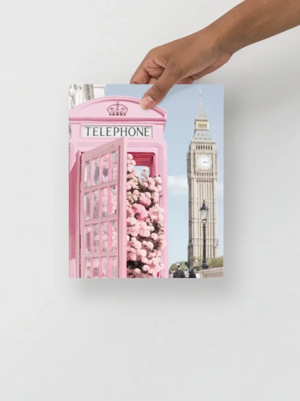 "Telephone Booth" Poster