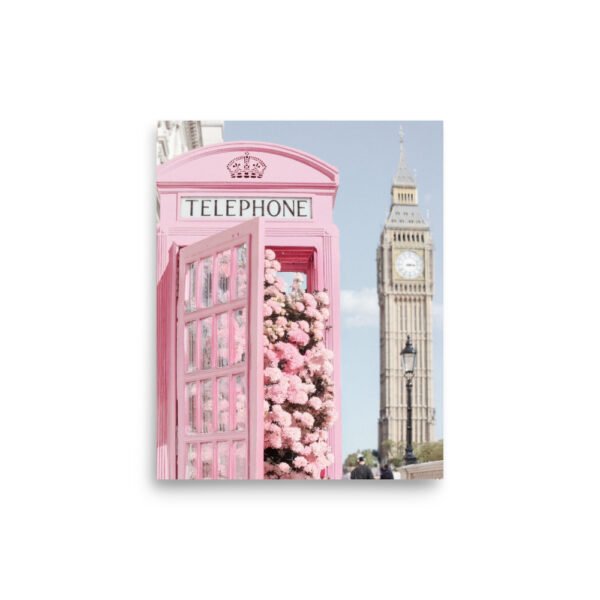 "Telephone Booth" Poster