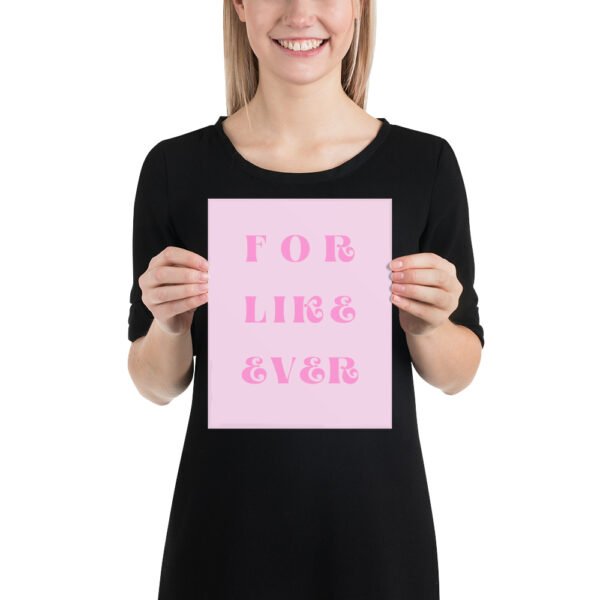 'For Like Ever' Poster