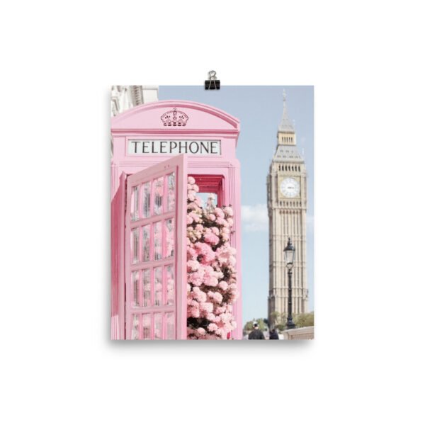 "Telephone Booth" Poster