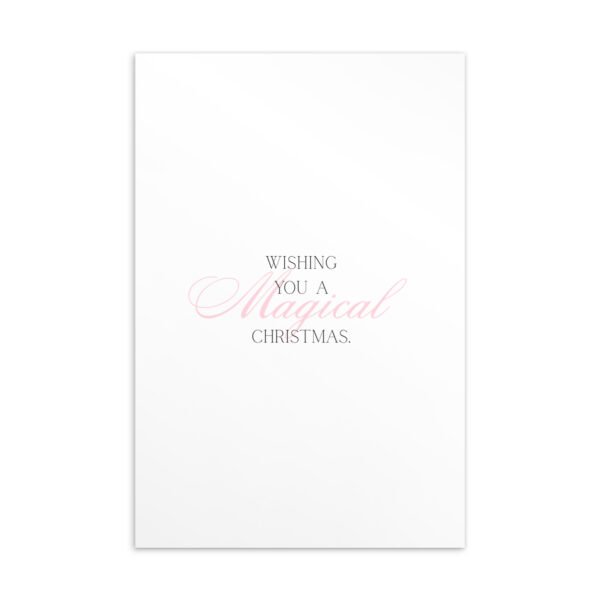 'Magical Christmas' Postcard Aesthetic by Lucy Love Shop