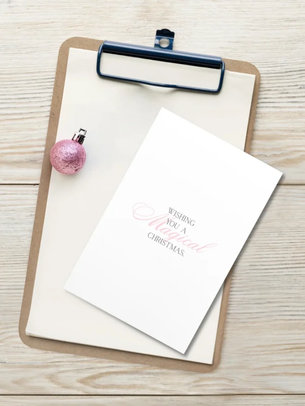 'Magical Christmas' Postcard Aesthetic by Lucy Love Shop