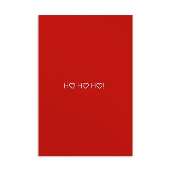 'Ho Ho Ho!' Postcard Aesthetic by Lucy Love Shop