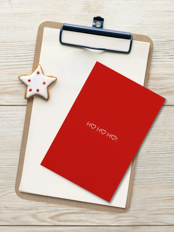 'Ho Ho Ho!' Postcard Aesthetic by Lucy Love Shop